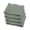 Sage Grey-Washcloth (14" x 14") 4 Pack, variant on White Bath Sheet (40" x 80") Waffle Quick Dry Cotton Towel