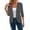 Black, variant on Striped Lightweight Cardigans for Women Open Front 3/4 Sleeve Cropped Casual Tops