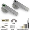 thumbnail image 4 of Smart Door Lock, Fingerprint Door Lock Set, Keypad Lock for Office, Hotel and Home Security, 4 of 4