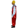thumbnail image 3 of HPO| Adult Men's Dammy Clown Jumpsuit Costume | Non-flammable Synthetic Fabric, 3 of 6