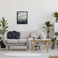 thumbnail image 2 of Stupell Industries Nautical Landscape Abstract Ocean Layered Map Collage Painting Jet Black Floating Framed Canvas Print Wall Art, Design by Stacy Gresell, 2 of 5
