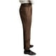 thumbnail image 5 of Pantalones largos de moda para hombre, casuales, de color sólido, con bolsillos y cremallera, cintura elástica, de poliéster., 5 of 7