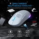 thumbnail image 3 of Ratón inalámbrico para juegos TMKB Falcon M1 24000DPI blanco mate, 3 of 9