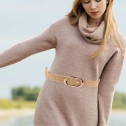 Raindrops Women's Adjustable Elastic Waist Belt with Stretch Straw Woven Design, Stylish Fashion Accessory for Casual and Dressy Looks