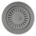 thumbnail image 1 of Color-Coordinated Metal Disposal Flange - Metallic Gray, 1 of 3