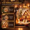 thumbnail image 2 of Glowing Christmas Story Ornament Ball Warm Light & Shatterproof for Christmas Tree Window Mantel Shelf Branch Christmas Decoration by MPOISVA, 2 of 8
