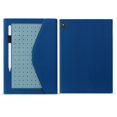thumbnail image 2 of SaniMore Wallet Case for Lenovo Tab M10 (3rd Gen) 10.1" TB-328F 2022, PU Leather Magnetic Closure Cover Support Pencil Holder Card Slot & Kickstand Full Body Protective Shell, Blue, 2 of 6