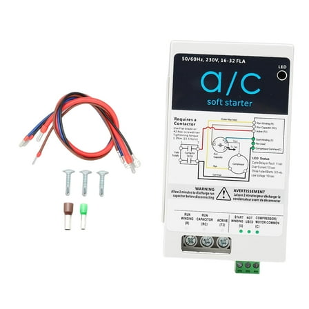 Luwecf Generic Air Conditioner Soft Starts Kit Soft Starter for RV Air Conditioner