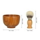 thumbnail image 2 of Cuenco de crema de a Irfora Taza de jabón de afeitar Beber Shaving Cream Bowl para hombres con cepillo de afeitar Bol de afeitar de madera Irfora Cuenco de crema de a, 2 of 6