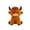 A, variant on Luiuiu Graduation Highland Cow Plush, Soft Stuffed Animal with Mortarboard, Special Occasion Keepsake Gift for Celebration