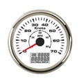 thumbnail image 1 of 0-70Knots Waterproof GPS Speedometer Odometer 0-80MPH Speed Gauge With 8 Color Backlight 12V/24V For Car Boat Motorcycle ,High Precision, 1 of 7
