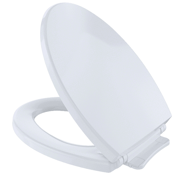 Toto Soft Close Non Slamming Slow Close Elongated Toilet Seat And Lid Cotton White Ss114 01 Walmart Com Walmart Com
