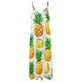 thumbnail image 4 of Lunarable Pineapple Sleeveless Dress for Women Clothing Female Women's Summer Skirt, 4 of 7