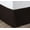 Chocolate, variant on SGI Bedding 12 Inch Pleated Bed Skirt | Microfiber Bed Skirt | Fade Resistant, Wrinkle Free, Anti-static, Decorative, Extra Storage Space, Clutter-Free | Full, Light Gray