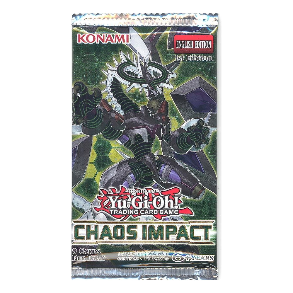 YUGIOH CHAOS IMPACT BOOSTER PACK