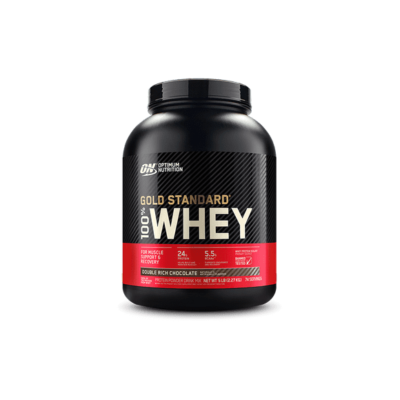 GOLD STANDARD 100% WHEY DOUBLE RICH CHOCOLATE 5lbs