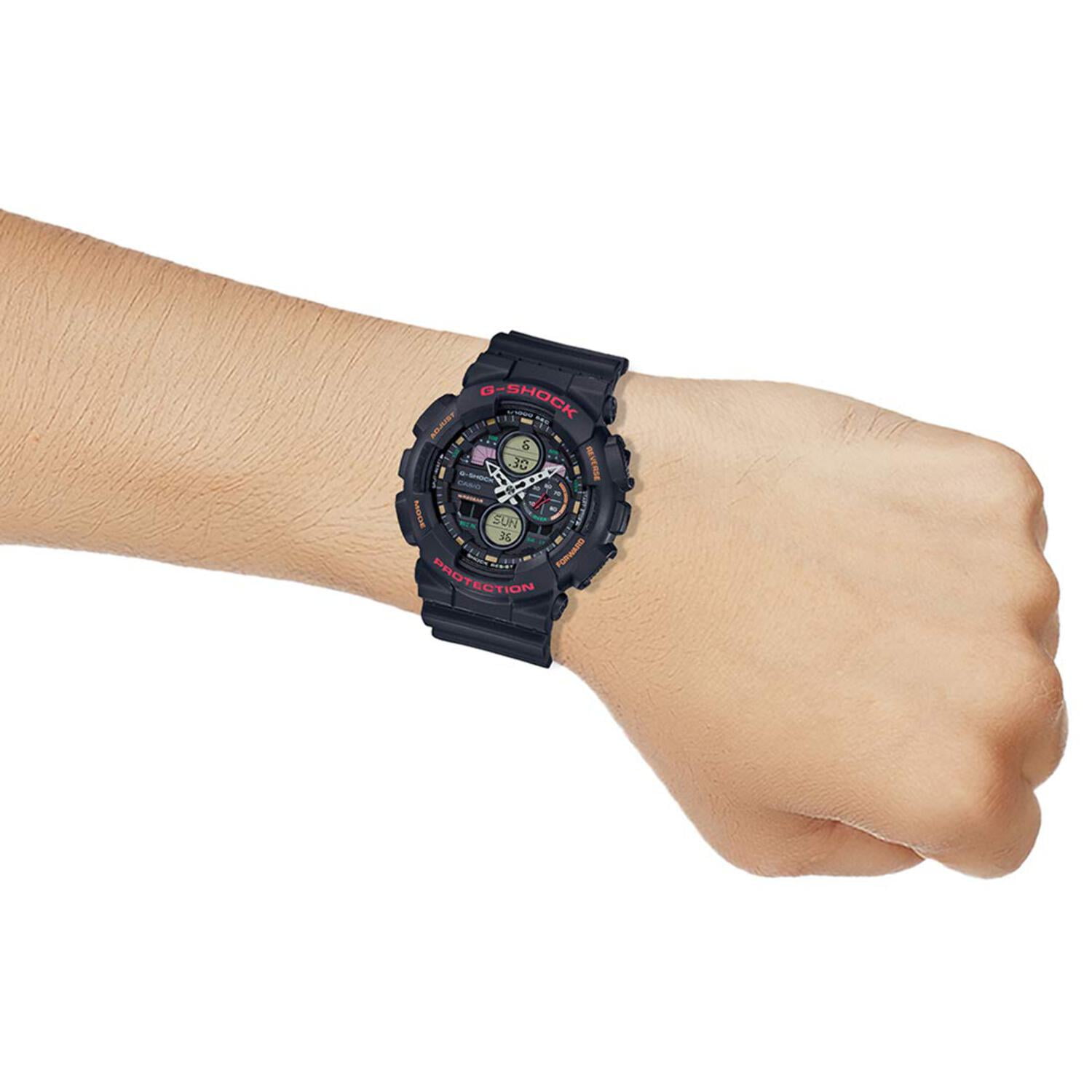 Casio G-Shock Men Black Dial Analog-Digital GA-140-1A4DR