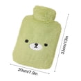 thumbnail image 3 of EGNMCR Hot Compress Warm Stomach Warm Water Bag Cute Watering Warm Hands Warm Handbag Water injection, 3 of 3