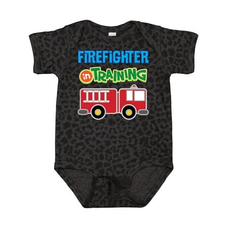 

Inktastic Future Firefighter Kids Fireman Gift Baby Boy Bodysuit