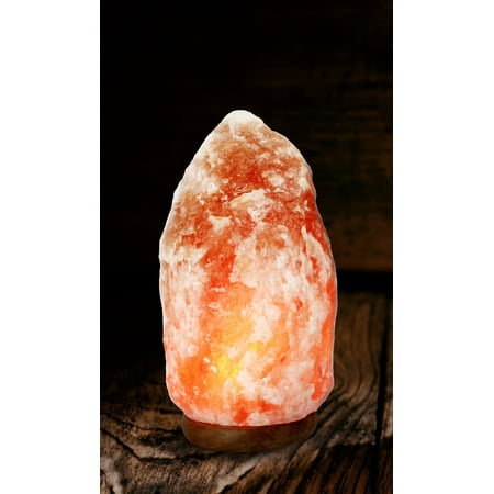 Himalayan Natural Glow Pink Salt Lamp, Small, 4- 5.5 lbs