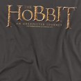 thumbnail image 2 of The Hobbit Logo Women's T Shirt, Charcoal, Large, 2 of 6