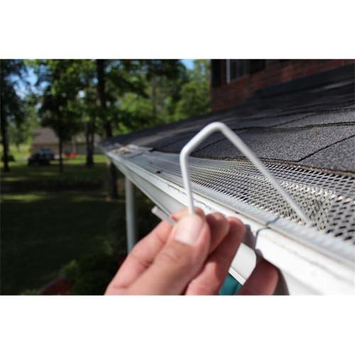 ChristmasHook 1025W Christmas Light Hanger Metal Hook White, 25 count