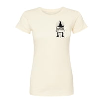 Wicked - Elphaba Hat And Shoes - Juniors Fitted Graphic T-Shirt