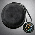 thumbnail image 4 of Estuche de transporte de aceite esencial, organizador, bolsas de almacenamiento, capacidad redonda para 10 , , portátil, 10 ranuras Negro SM SunniMix Caja de aceite esencial, 4 of 8