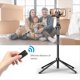 thumbnail image 3 of Selfie Bluetooth de 185 Cm, Soporte de AleacióN de Aluminio, Estabilizador de Mano, Monopié Plegable, para TeléFono MóVil en, 3 of 5