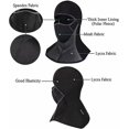 thumbnail image 5 of Balaclava Face Mask for Motorcycle Motorbike Cycling Winter Full Face Masks Thermal Polar Fleece for Men Women, 5 of 5