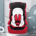 thumbnail image 4 of 1 cojín para cochecito de bebé, inserto para asiento de coche infantil, almohada de apoyo para la cabeza y el cuerpo, colchón térmico para cochecito, forro de malla transpirable, alfombrilla (gris), 4 of 4