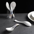 thumbnail image 2 of Soup Spoons Set of 4 Japanese Ramen Soup Spoons Porcelain Ch, 2 of 5