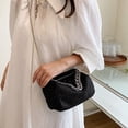 thumbnail image 1 of Bolso elegante para mujer, bolsos de hombro con diamantes de imitación brillantes, bolso de viaje femenino de cuero PU, 1 of 8
