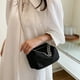 thumbnail image 4 of 7508 Bolso Bandolera Con Cadena Bolso Hombro Nicho Bolso Noche Diamantes Brillantes Popular (negro), 4 of 9