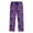 C49 Purple, variant on CONZONE Halloween Mens Pajama Pants Elastic Waist Drawstring Hallowmas Printed Lounge Pants for Men Soft Sleepewear Pjs Bottoms with Pockets