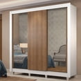 thumbnail image 1 of Ropero Closet Madesa Lyon Plus 3 Puertas con Espejos Pies B, 1 of 5