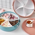 thumbnail image 1 of unbranded Azul Para Aperitivos Y Snacks Con Dividido Resistente Y Duradero, 1 of 8