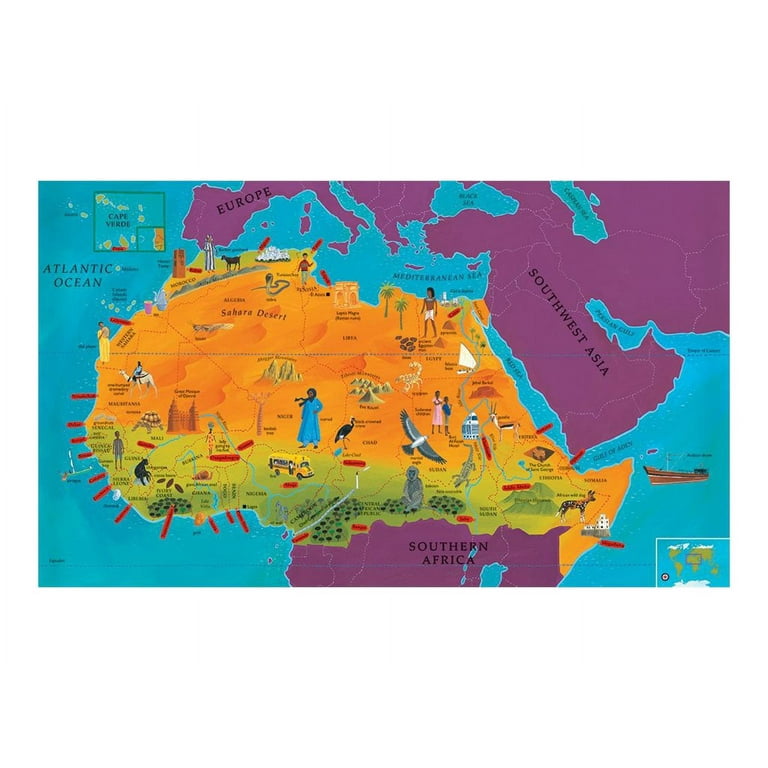 Barefoot Books World Atlas [With Map] (Hardcover) - Walmart.com