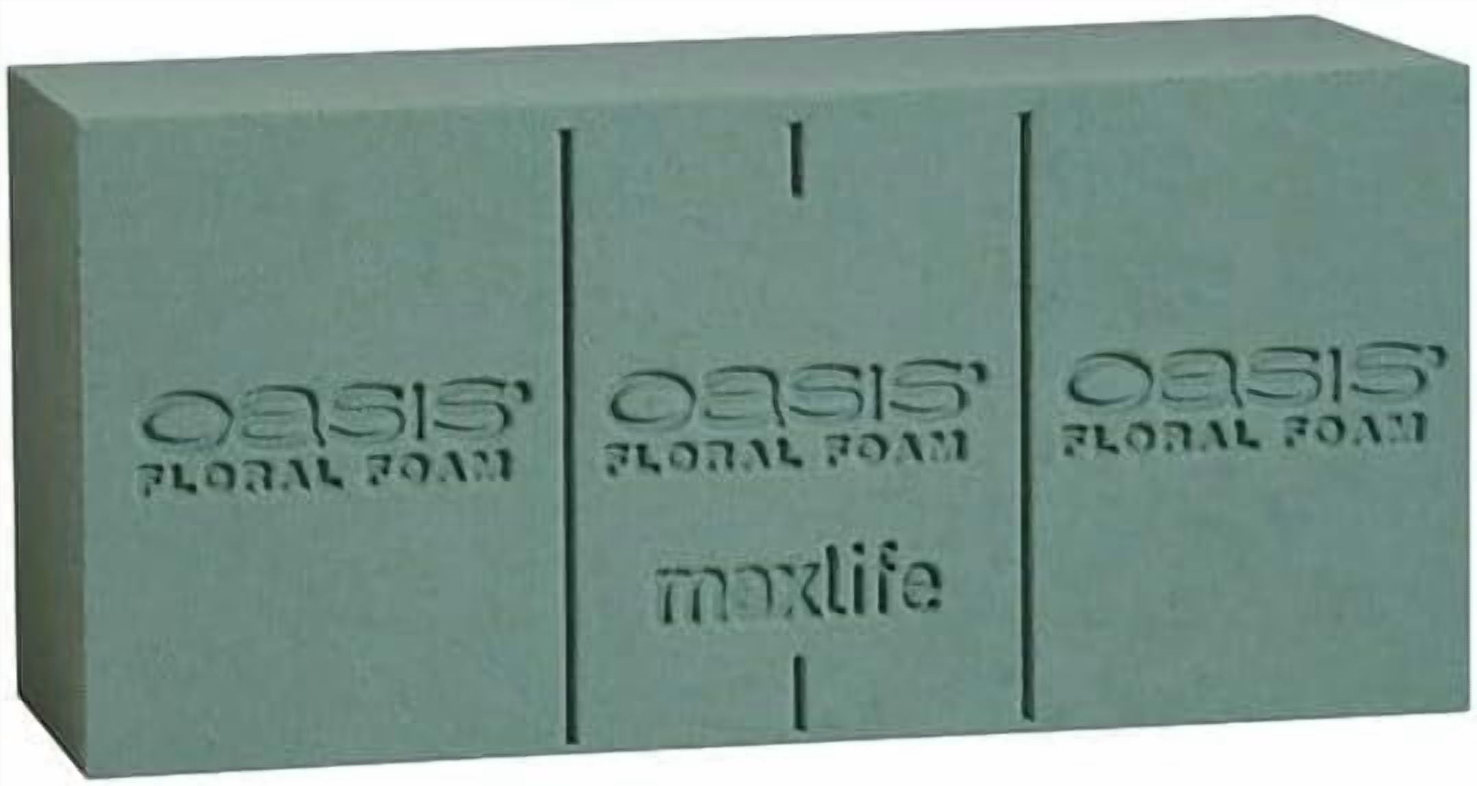 OASIS Instant Floral Foam Maxlife, 48 bricks per case$$Art & Craft
