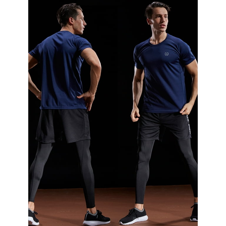 NELEUS Men's 3 Pack Dry Fit Mesh Athletic Shirts - AliExpress