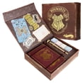 thumbnail image 1 of Juego de papelería de regalos de Harry Potter con varita para cuaderno, bolígrafo, juego de escritura de cartas con sobres y pegatinas, 1 of 6