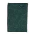 thumbnail image 3 of CoreLiving Leather 2026 Planner, 5.7" x 8.3" A5 Hardcover Binder Style Organizer, 12 Month Calendar with Monthly Tabs for Work Planning and Personal Agenda, Green, 3 of 9