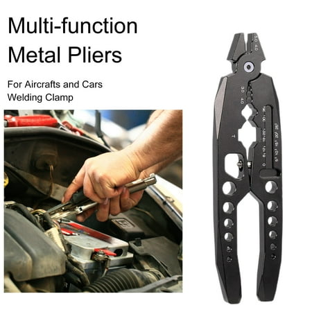 

LHMSGG Metal Pliers Non-slip High Hardness Smooth Edge Burr-free Ergonomics Clamp Ball-head Draw Bars Multifunctional Shock Shaft Pliers Remote Control Car Repair Tool for Shock Disassembly