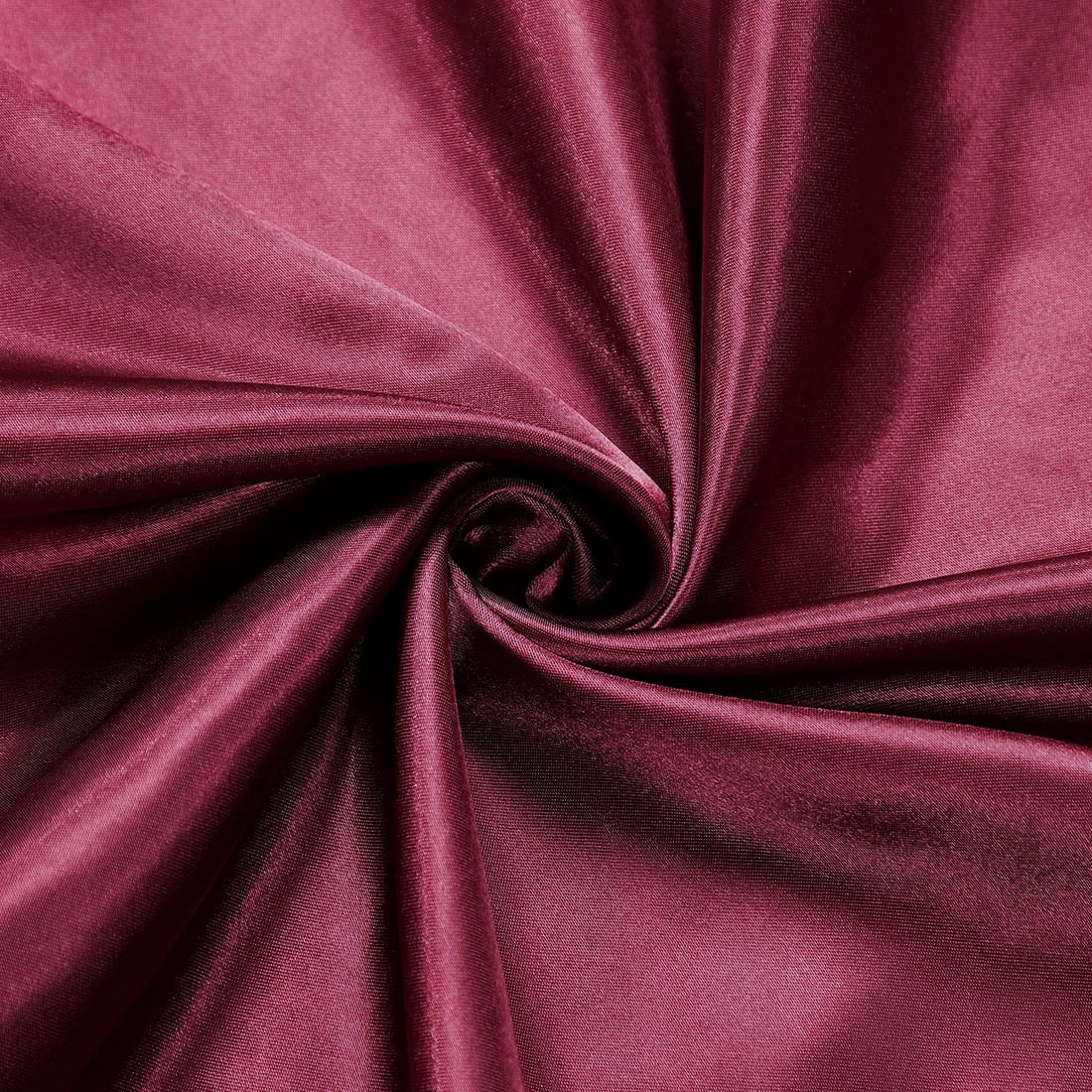 Unique Bargains 4 Pack Satin Pillowcases with Envelope Closure Burgundy Standard