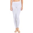 thumbnail image 2 of LAVRA Women's Nylon Leggings Full Length Active Pants Yoga Strech Solid Color, 2 of 4