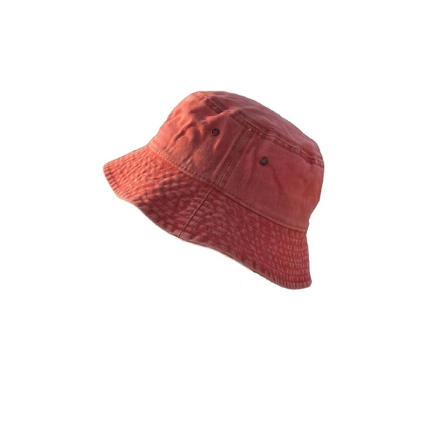 Cómodos gorros de pescadores de sombrero de cubo de cubo decoración de ropa exquisita accesorio de moda de estilo de ala de estilo simple para al aire libre con naranja Inevent AP008636-05