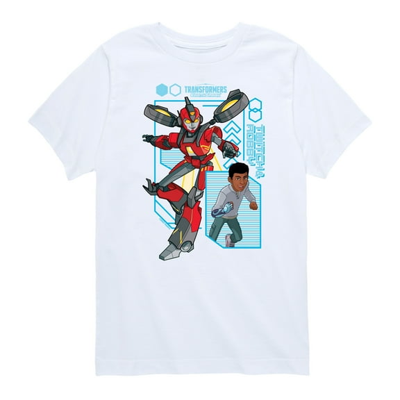 Transformers - Earth Spark - Twitch And Robby - Youth Short Sleeve T-Shirt