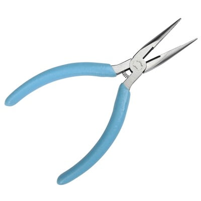 

Xcelite Long Nose Side Cutting Plier 1-11/16 L x 17/32 W x 9/32 THK Forged Alloy Steel Serrated Jaw (3 Pack)
