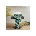 thumbnail image 3 of 1.5" Leopard Print Ribbon: Teal (10 Yards), 3 of 3