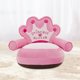 thumbnail image 5 of Funda de sofá Crown para bebé, funda de asiento de felpa para aprender a sentarse sin relleno (rosa) Tmvgtek Para estrenar, 5 of 8